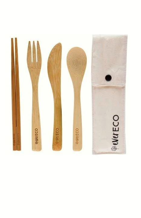 Bamboo Cutlery Set With Chopsticks.JPG