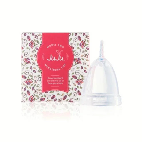 JuJu Menstrual Cup model two 2 01