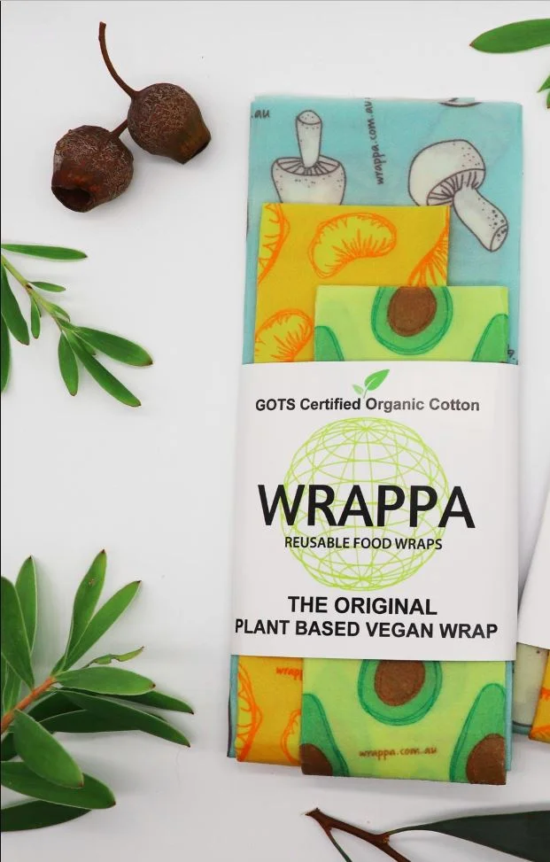 WRAPPA Reusable Food Wraps, 3 pack - Foodie  **30% off!