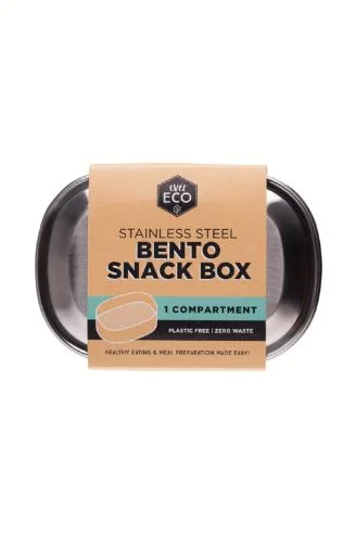 Ever Eco Stainless Steel Bento Snack Box - 1 Compartment