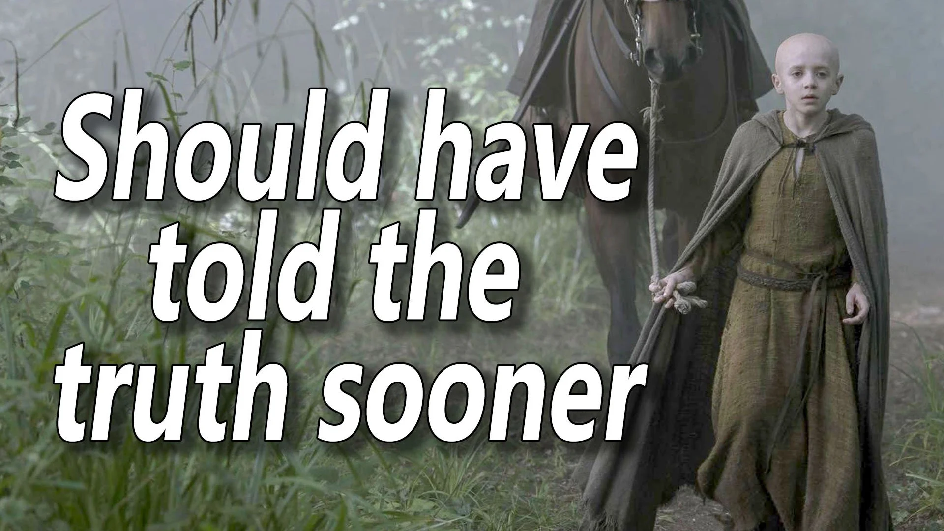 When should Egg have revealed the truth! A KNIGHT OF THE SEVEN KINGDOMS Season 1 Episode 3 s1e03