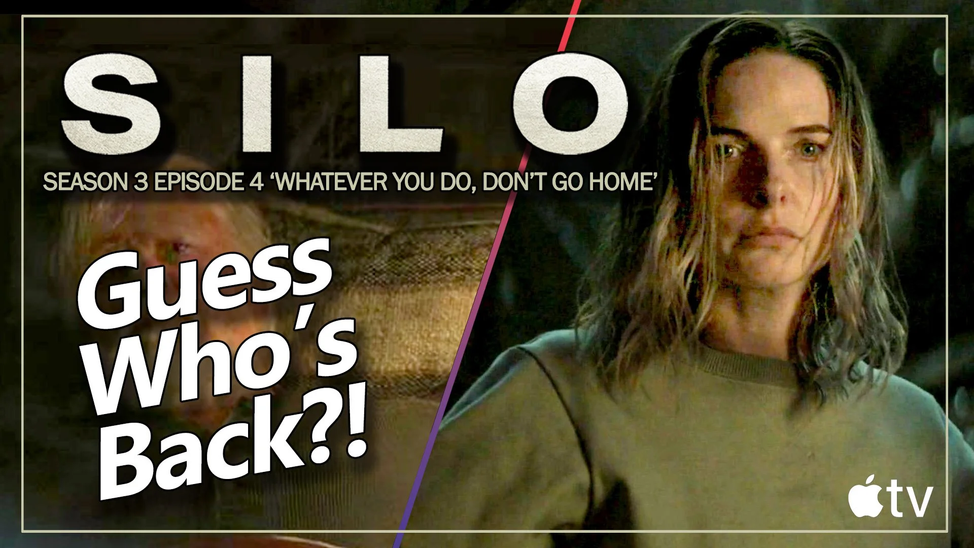 SILO season 3 episode 4 'Whatever you do, don't go home' The Cleaning Podcast Apple TV #Silo s3e04