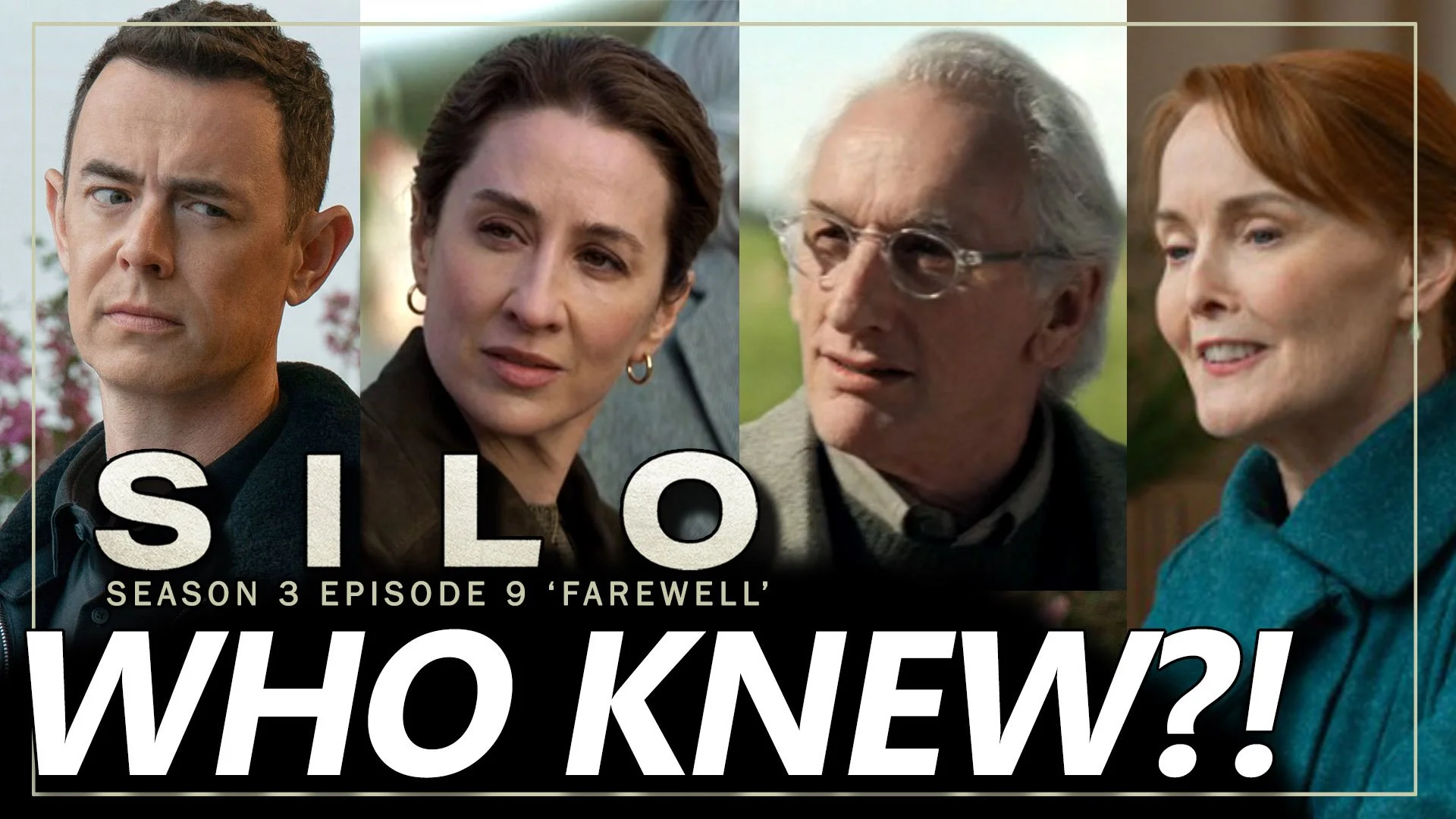 SILO season 3 episode 9 'Farewell' The Cleaning Podcast Apple TV #Silo s3e09 review recap 'Who knew?'