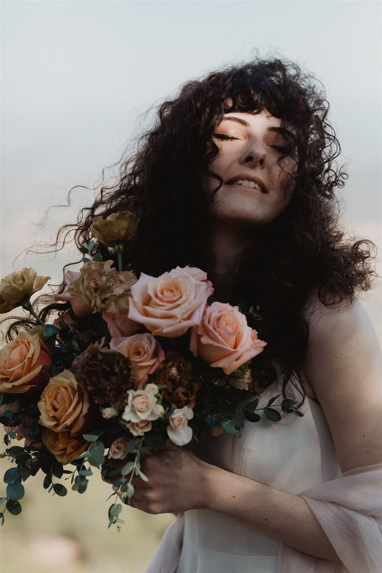 Dramatic editorial bridal