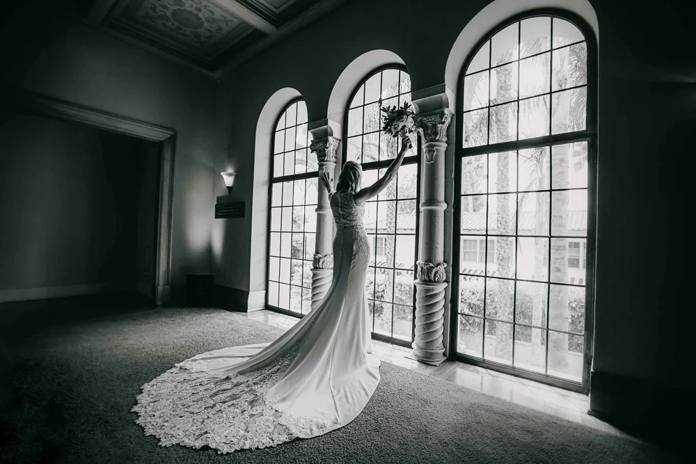 Wedding photography at the Maxwell House in Old Town Pasadena