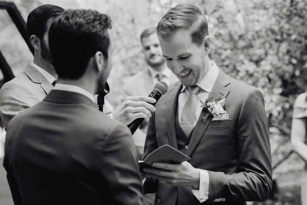 Same-sex wedding photographed by Lulan Studio