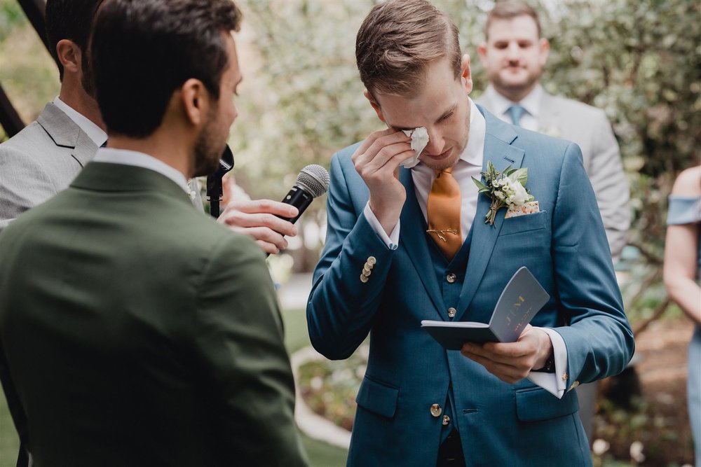 Same-sex wedding photographed by Lulan Studio
