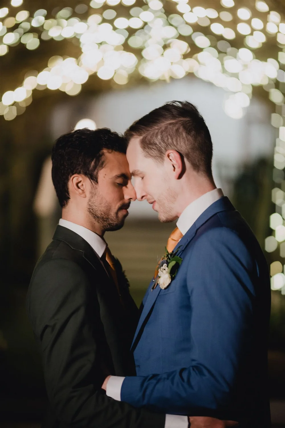 Same-sex wedding photographed by Lulan Studio