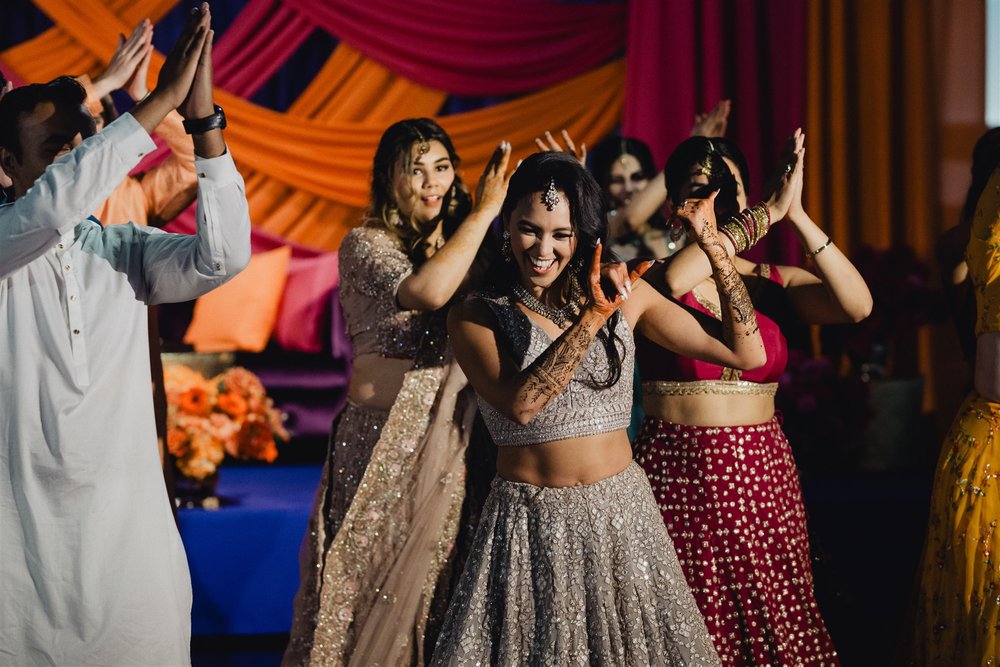 Indian Wedding Party Photo