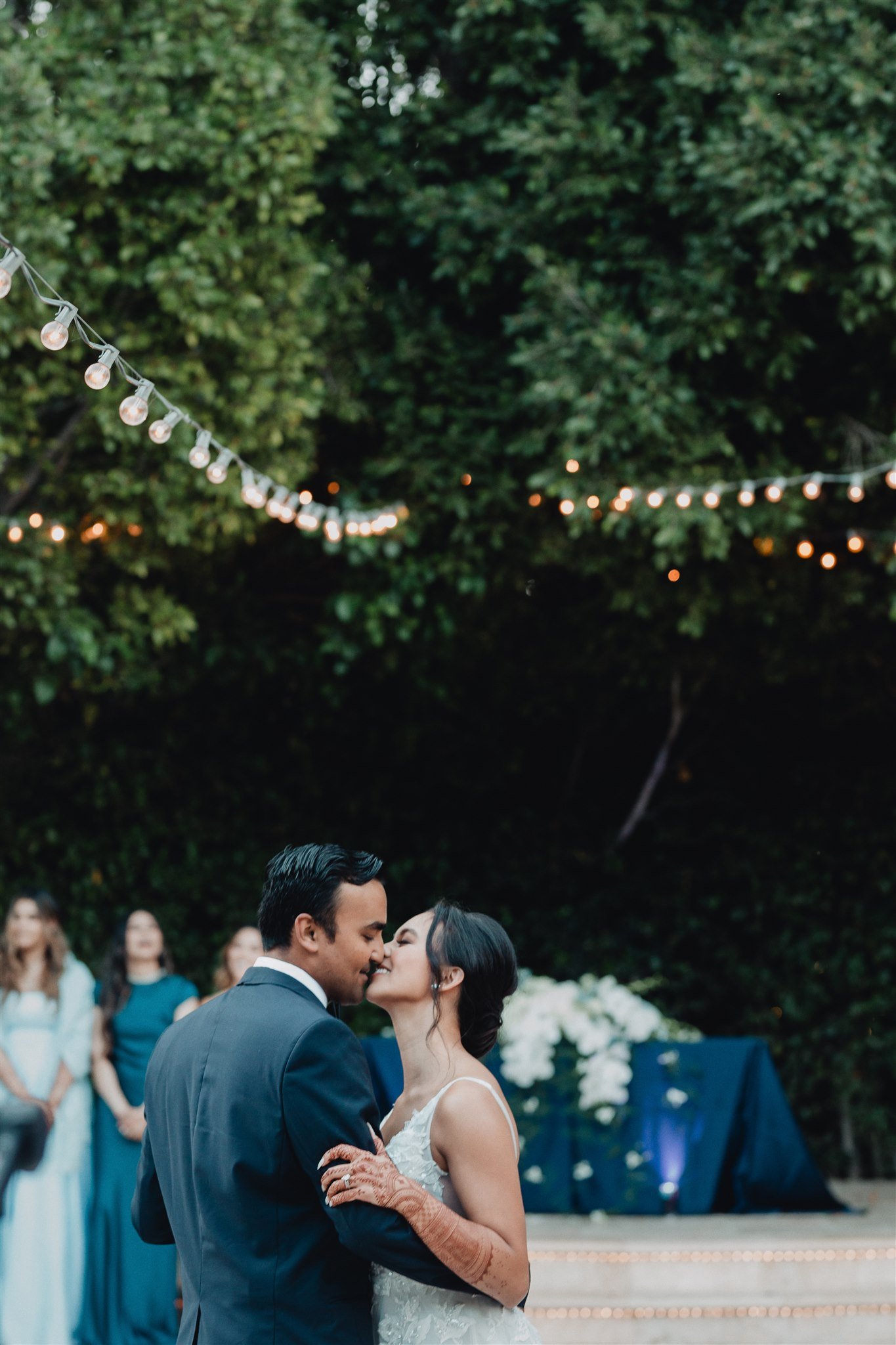 Bride &amp; Groom First Dance Wedding Reception photo by Lulan Studio