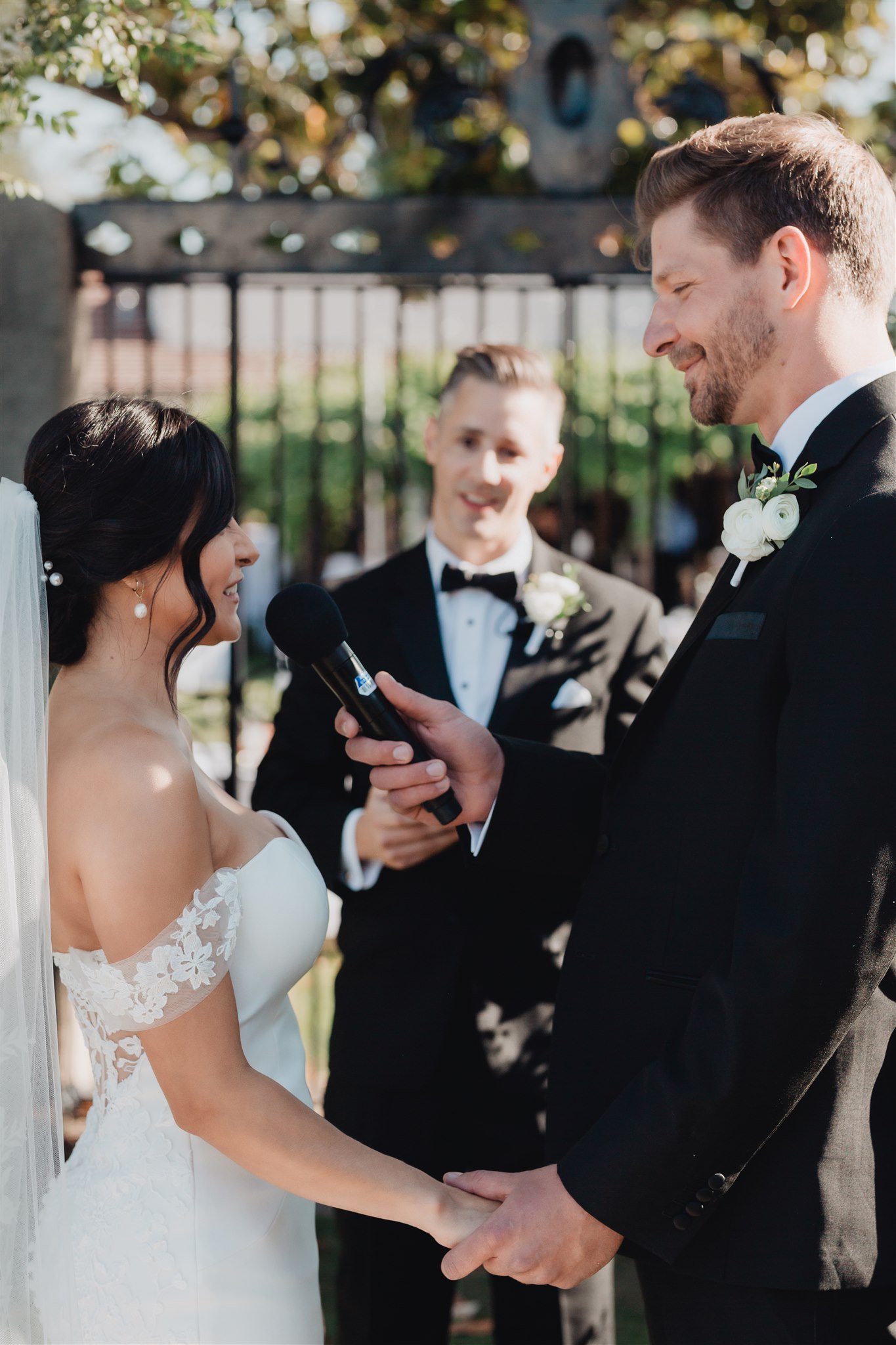 Wedding Ceremony Bride &amp; Groom photo by Lulan Studio