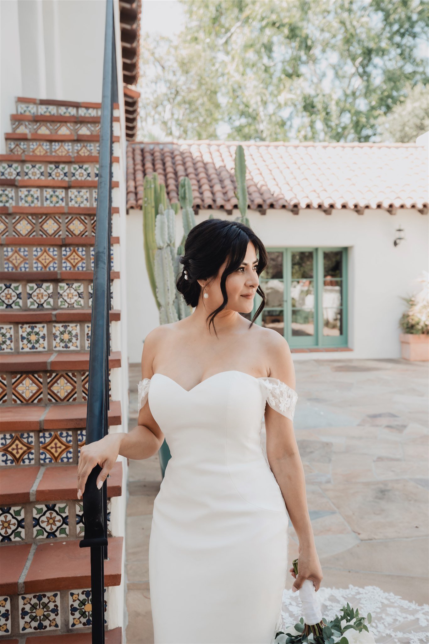 Bride Portrait by Lulan Studio at Grapevine Arbor