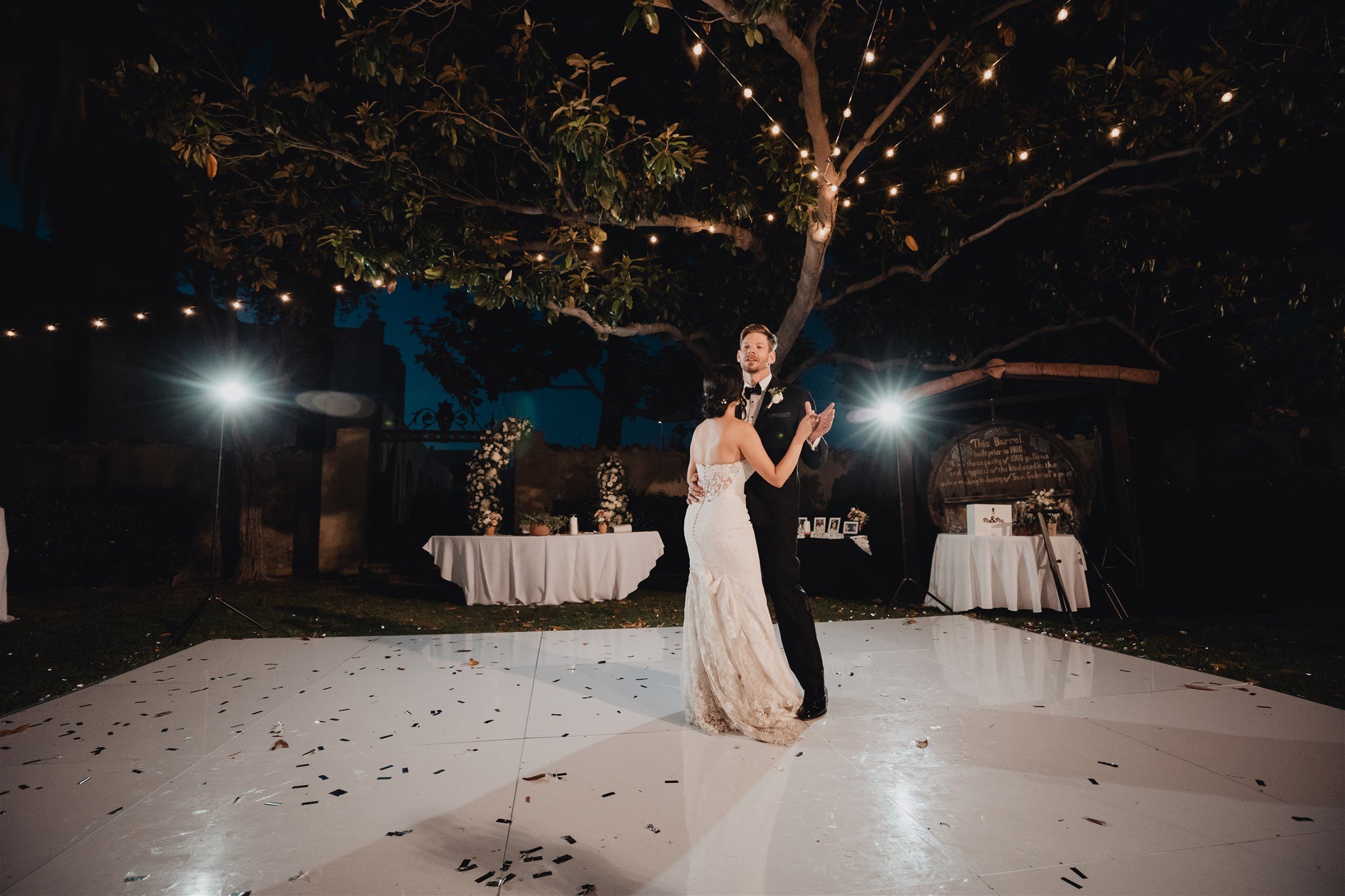 Bride and Groom First Dance Wedding Photo by Lulan Studio