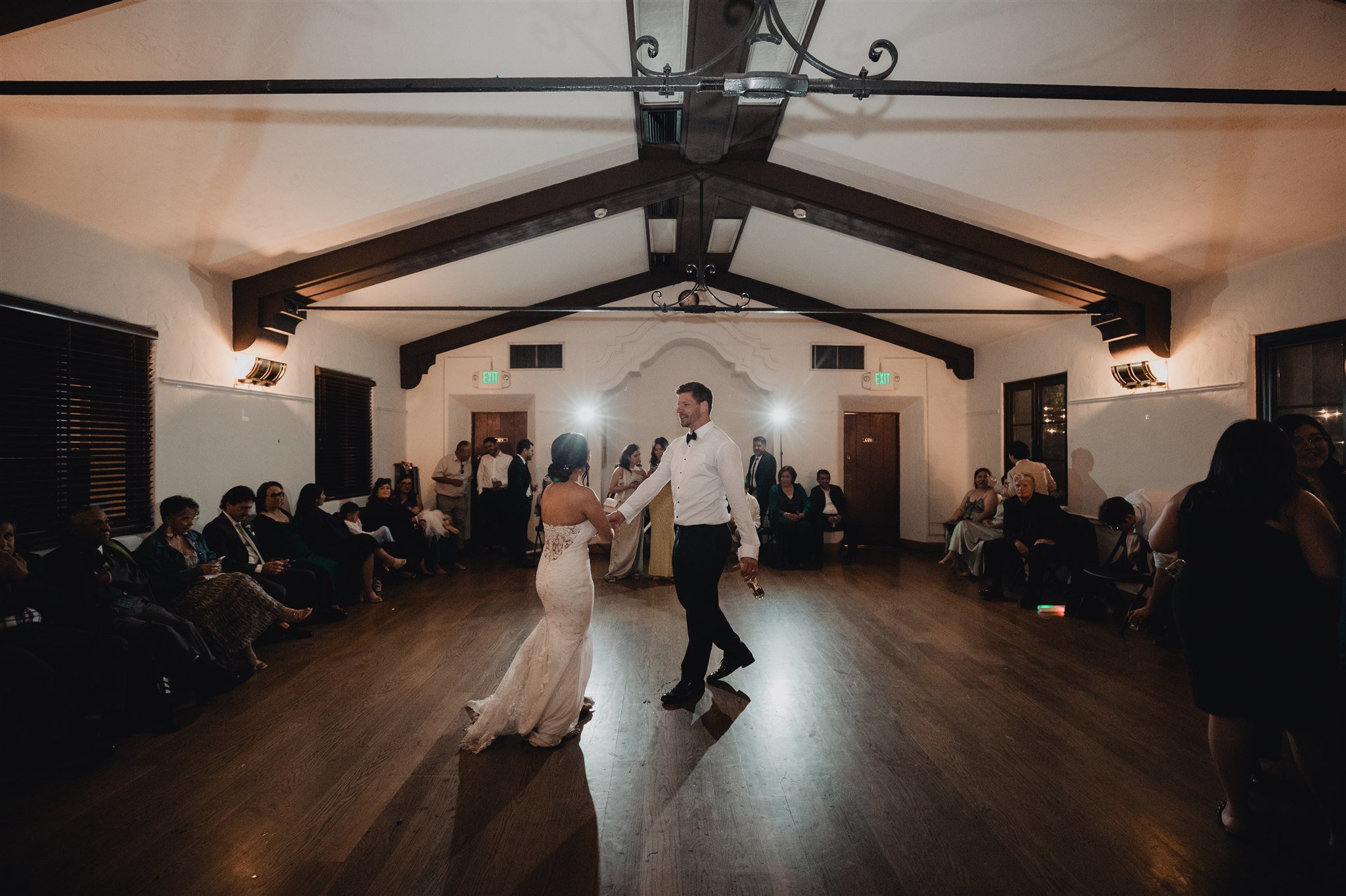 Bride and Groom First Dance Wedding Photo by Lulan Studio
