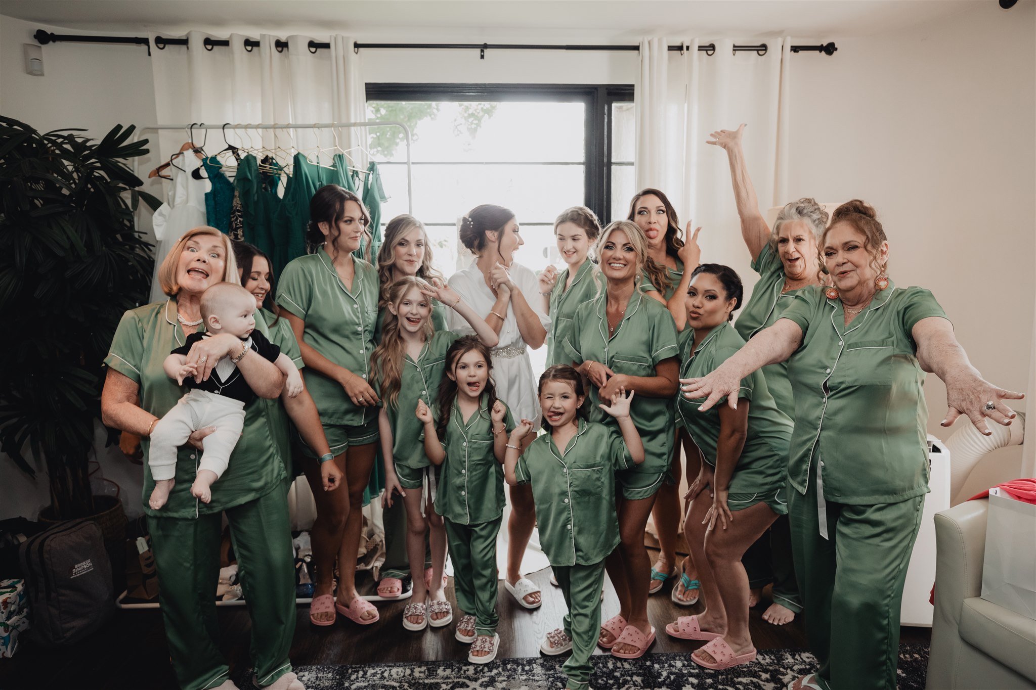 Bride Getting Ready for Wedding Day in Santa Barbara by Lulan Studio