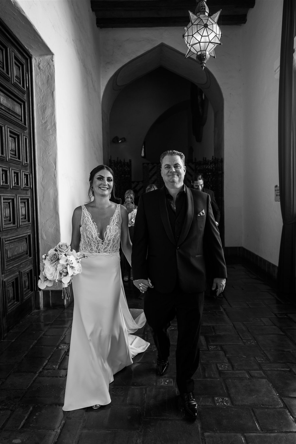 Bride &amp; Groom Portrait by Lulan Studio at Santa Barbara Wedding