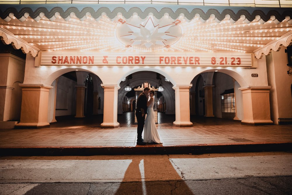 Bride &amp; Groom Portrait by Lulan Studio at Santa Barbara Wedding