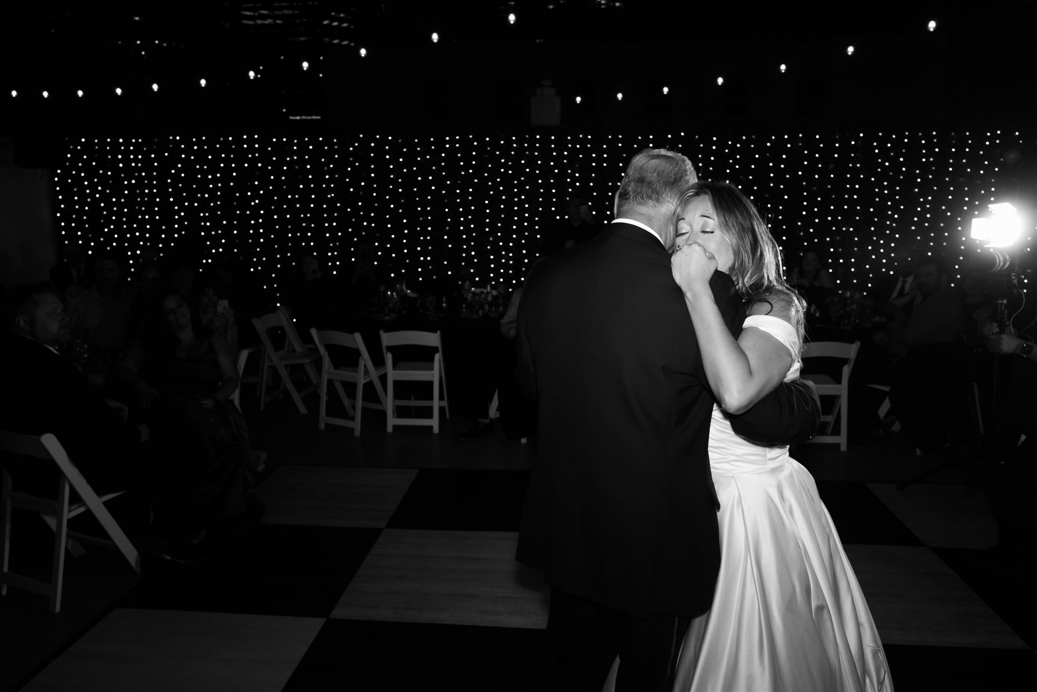 Bride and Groom Wedding Portrait at the Oviatt Penthouse, taken by Lulan Studio