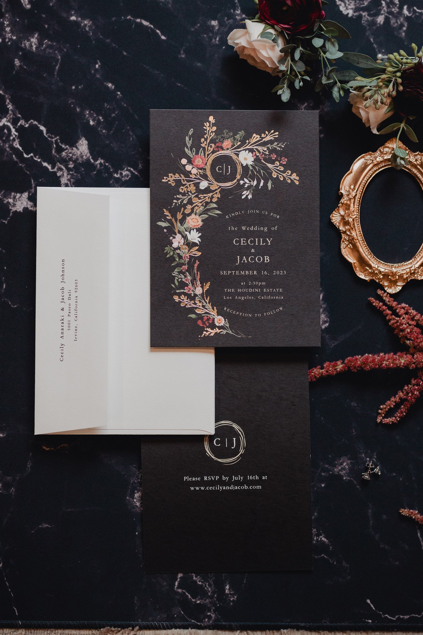 Wedding Invitations taken by Lulan Studio