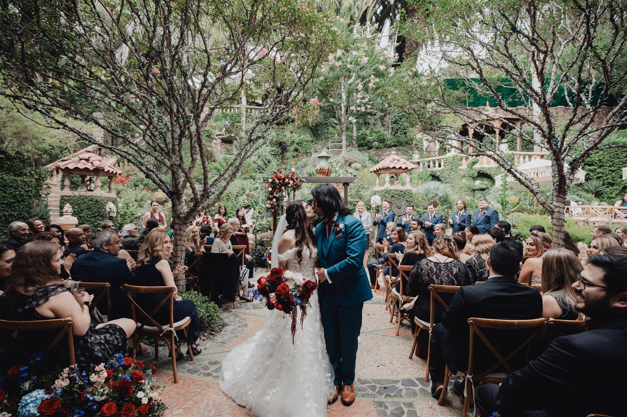 Wedding Ceremony at Houdini Estate