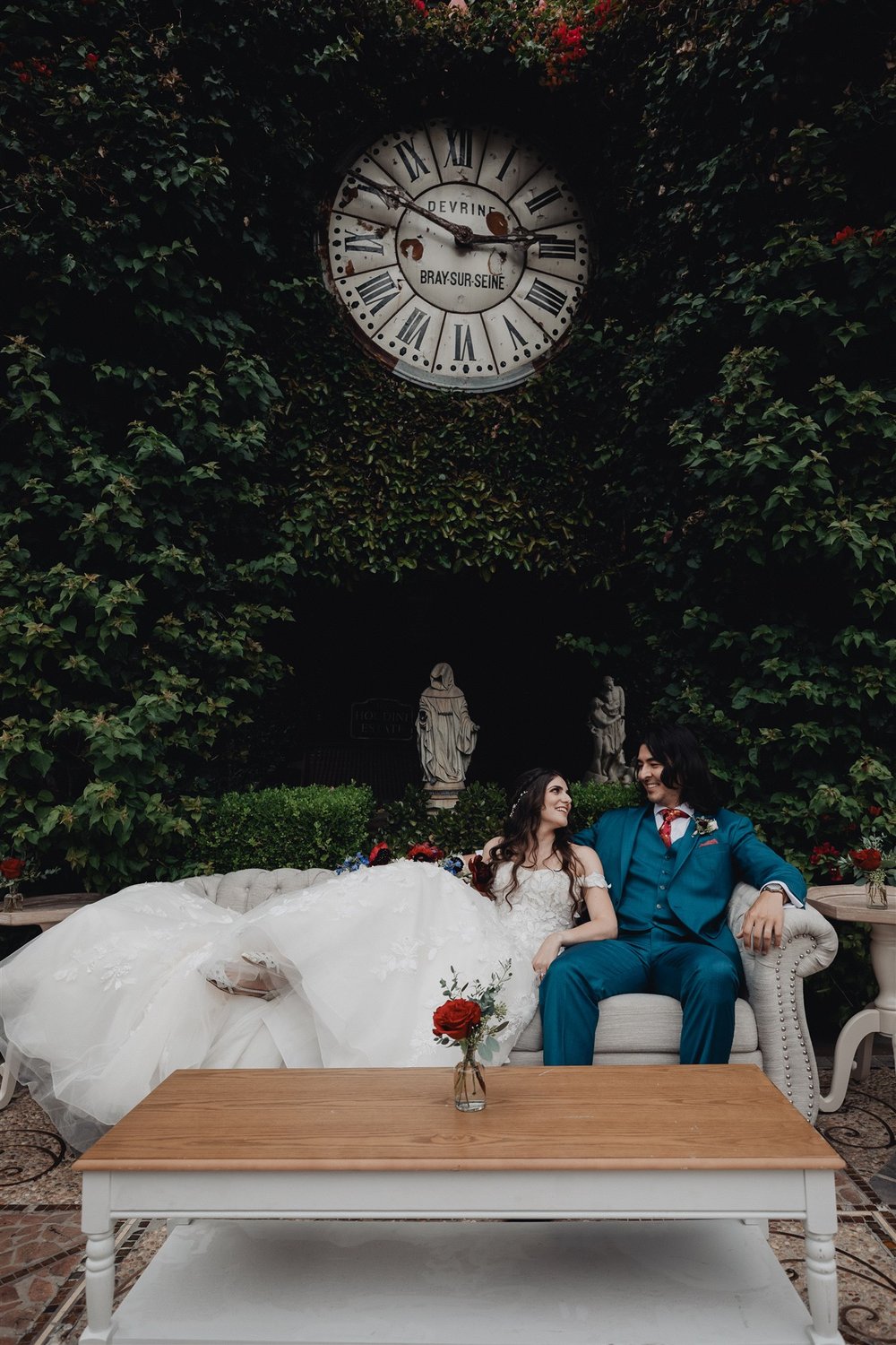 Bride and Groom Portraits at Houdini Estate, wedding photos taken by Lulan Studio