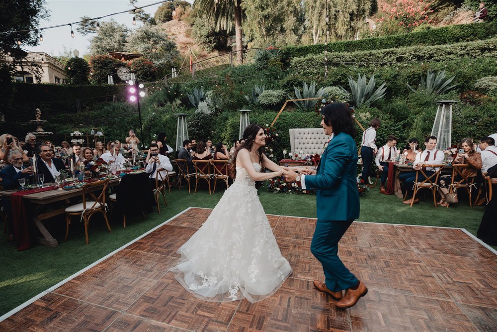 Wedding Reception at Houdini Estate taken by Lulan Studio