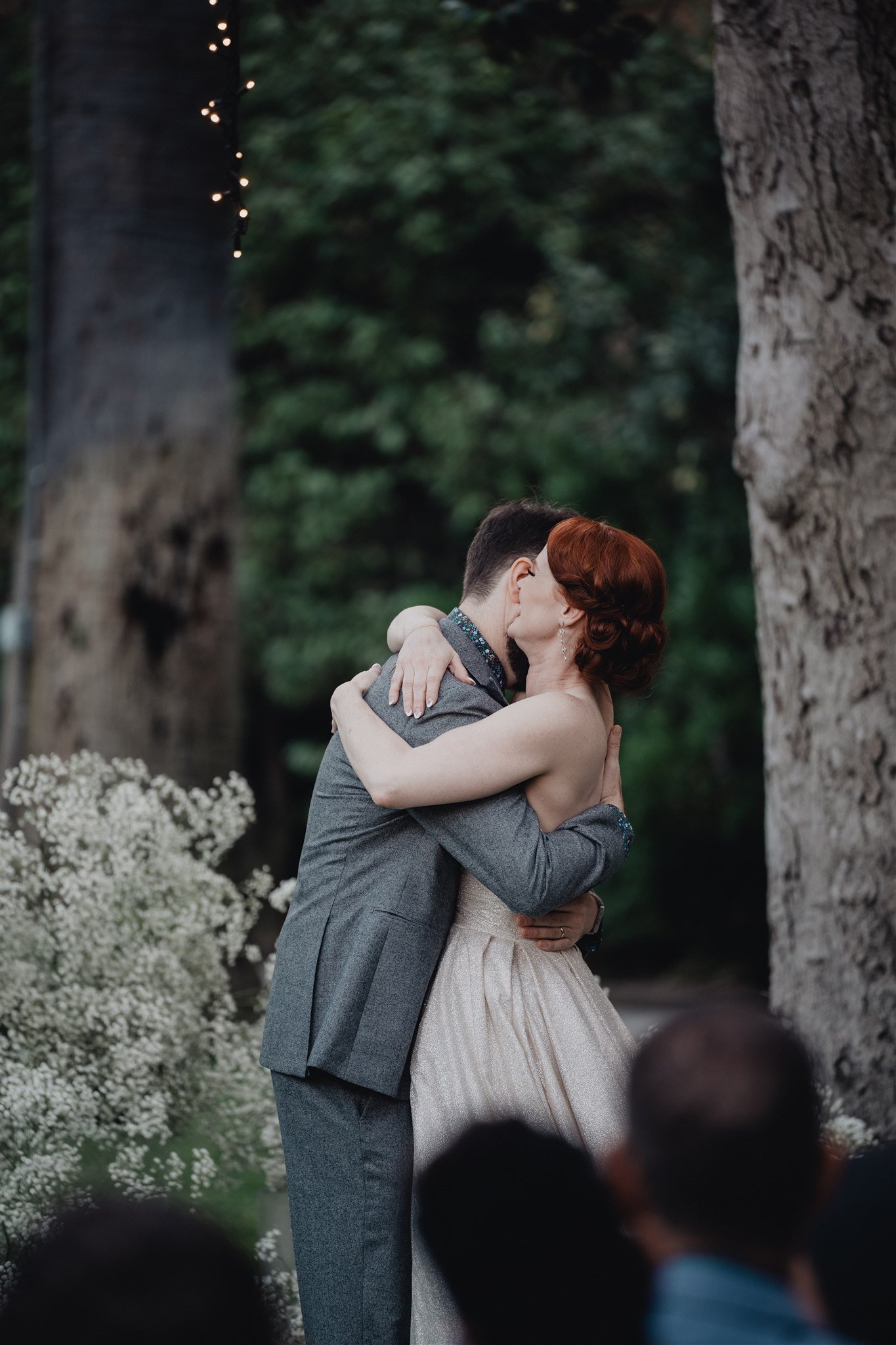 wedding ceremony at Castle Green