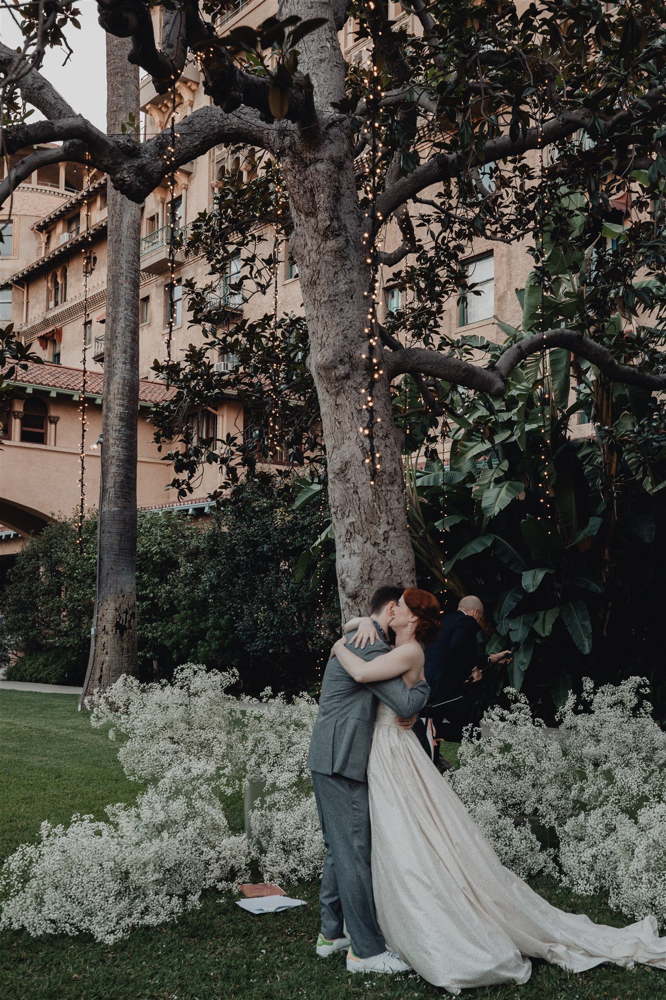 wedding ceremony at Castle Green taken by Lulan Studio