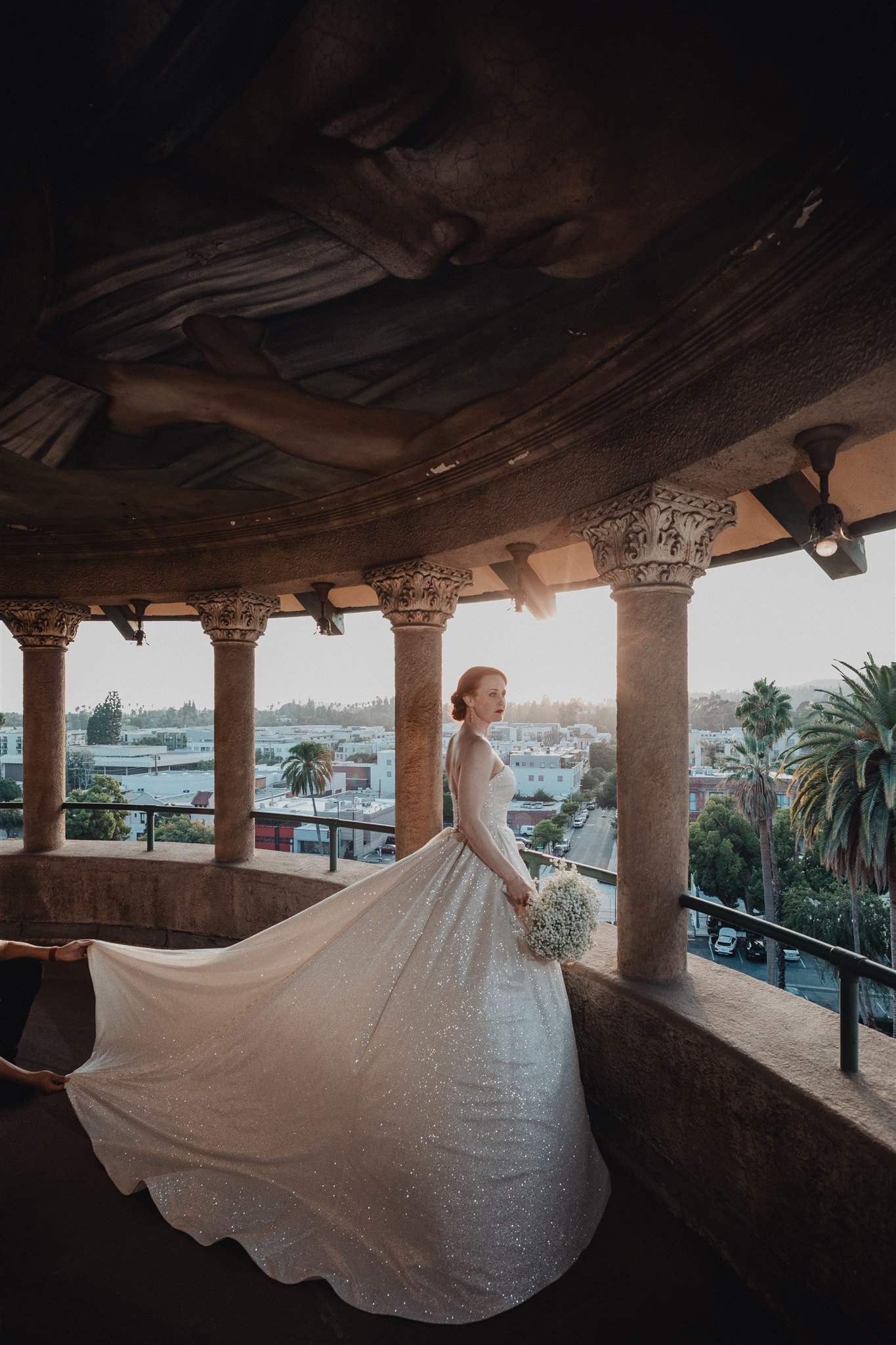 Bride &amp; Groom Wedding Portraits at Castle Green taken by Lulan Studio