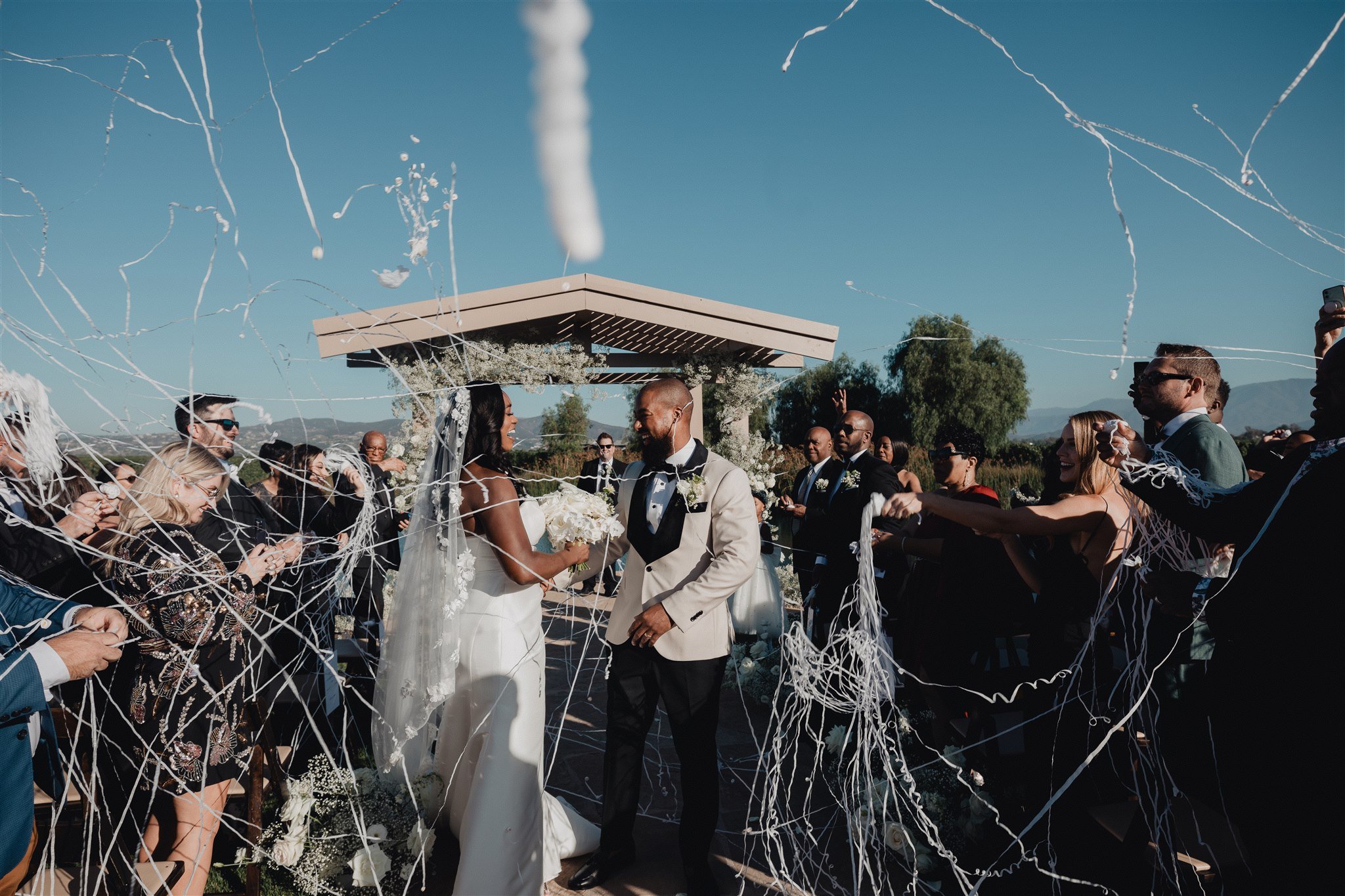 Wedding Ceremony at Ponte Winery taken by Lulan Studio