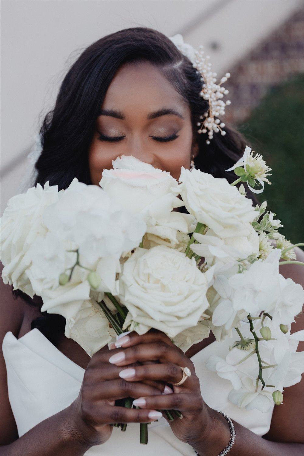 Bride &amp; Groom Portrait at Ponte Winery taken by Lulan Studio