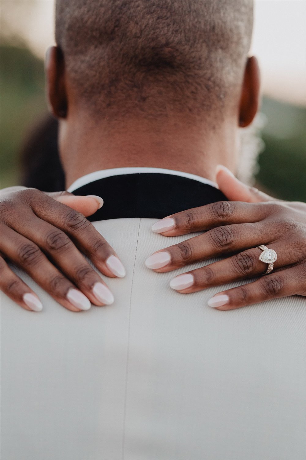 Bride &amp; Groom Portrait at Ponte Winery taken by Lulan Studio