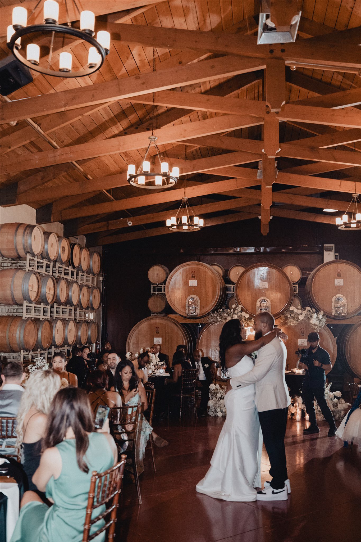 Wedding Reception at Ponte Winery taken by Lulan Studio