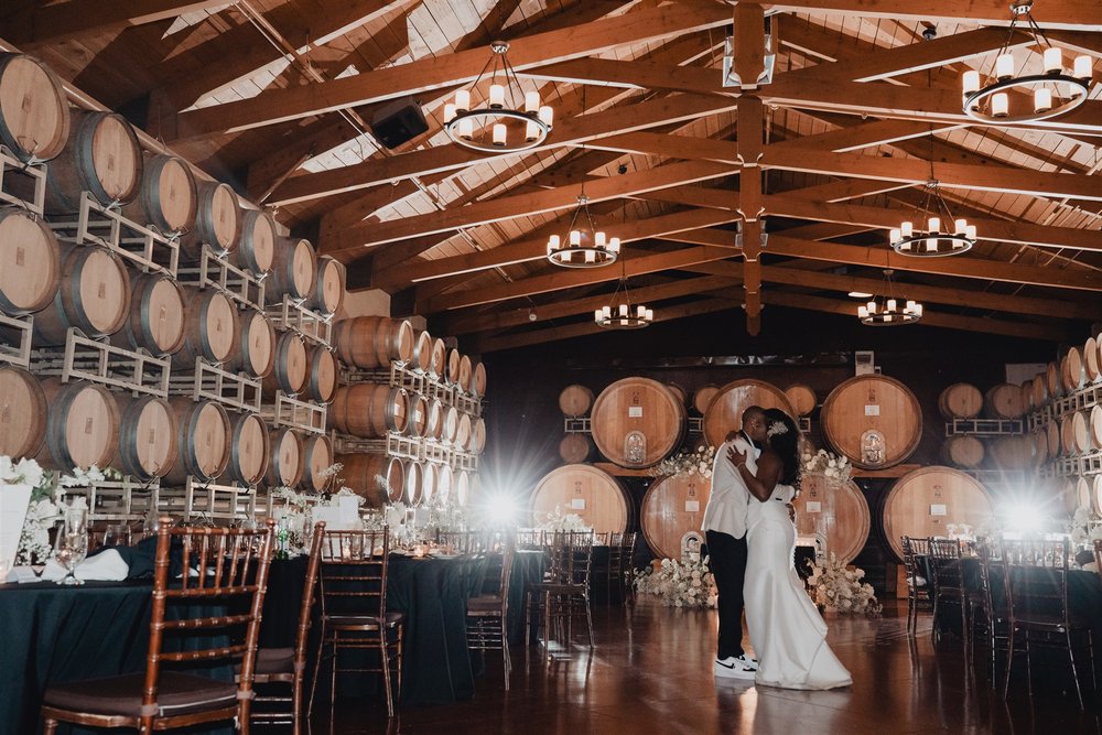 Wedding Reception at Ponte Winery taken by Lulan Studio