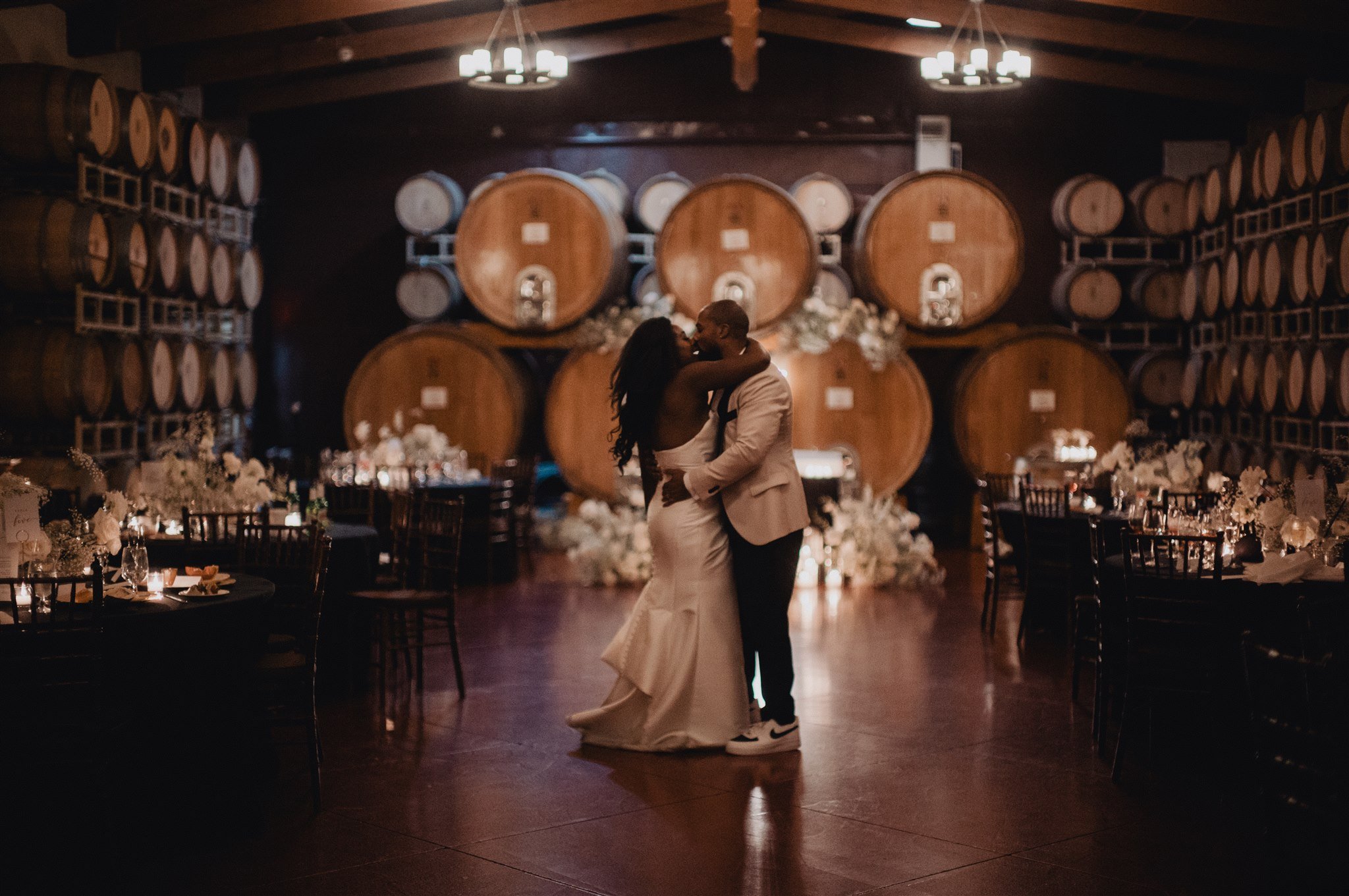 Wedding Reception at Ponte Winery taken by Lulan Studio