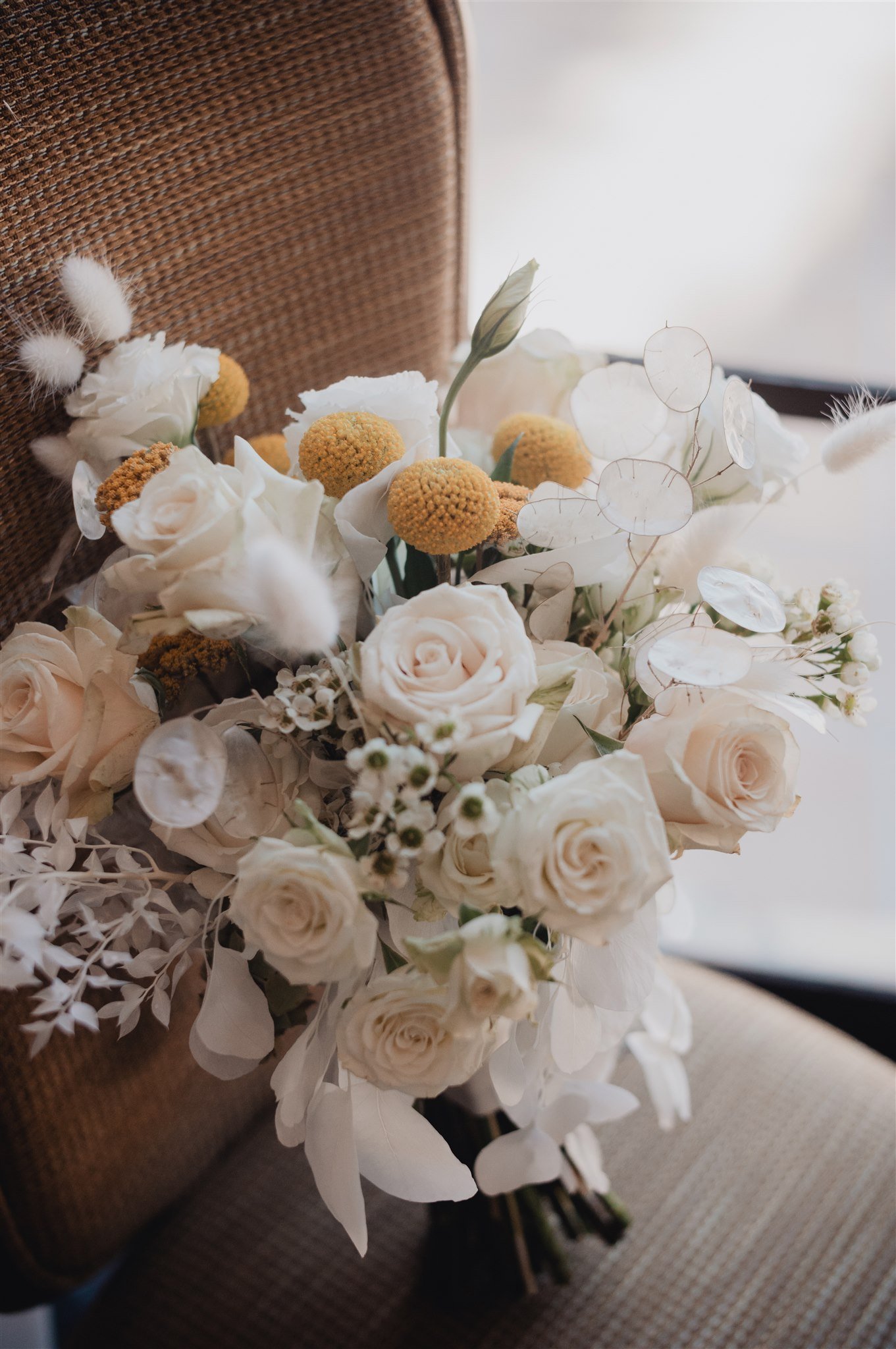 Bride Getting Ready at Bel Air Bay Club taken by Lulan Studio