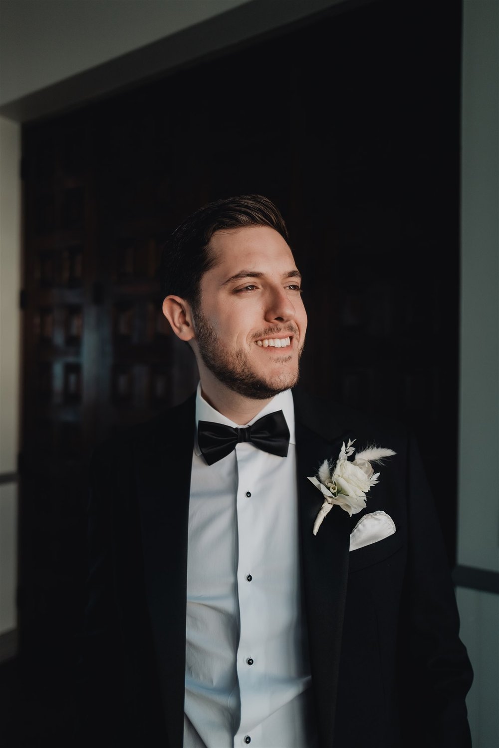 Groom Portrait at Bel Air Bay Club