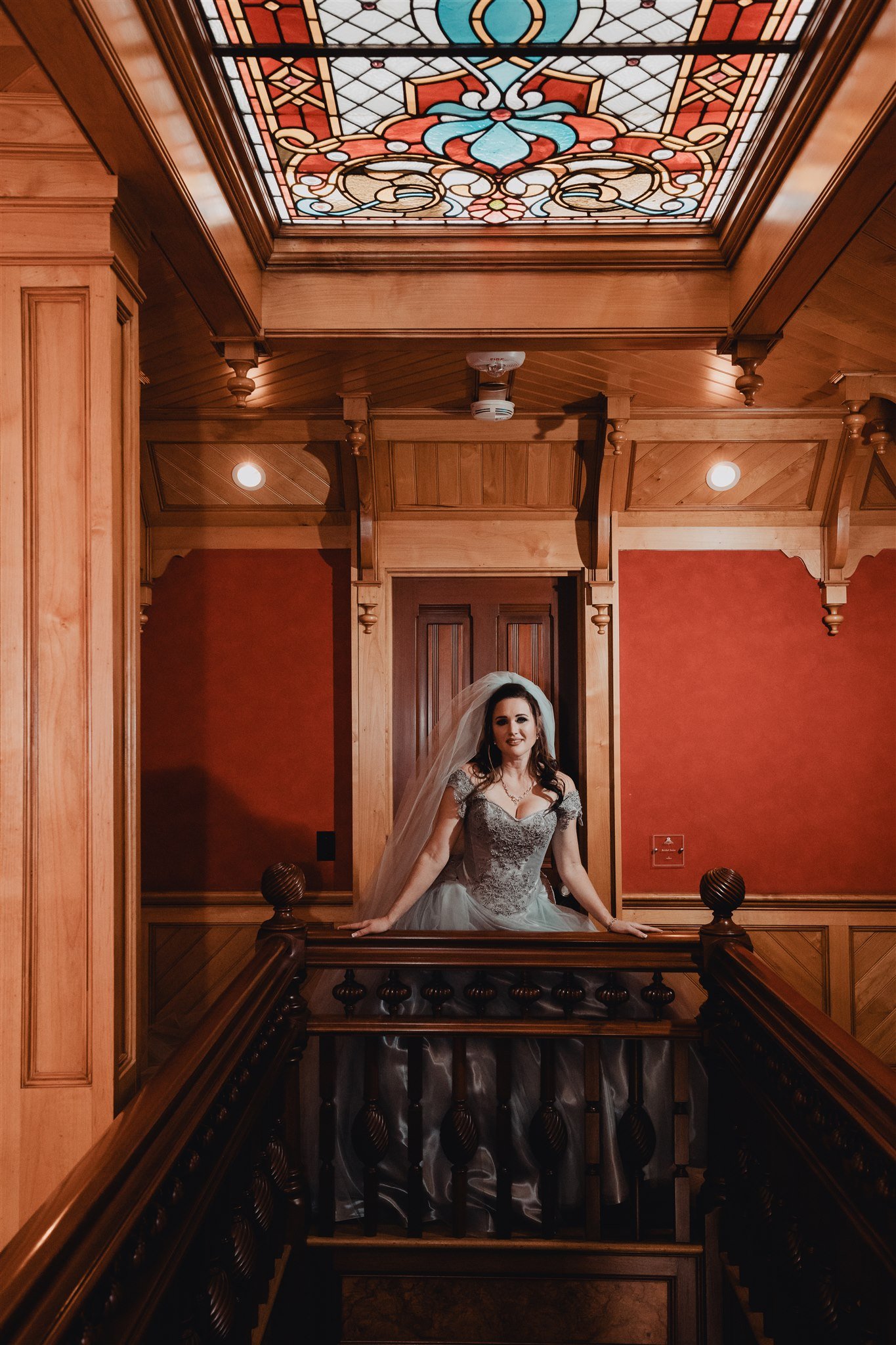Bride Portrait at Newhall Mansion