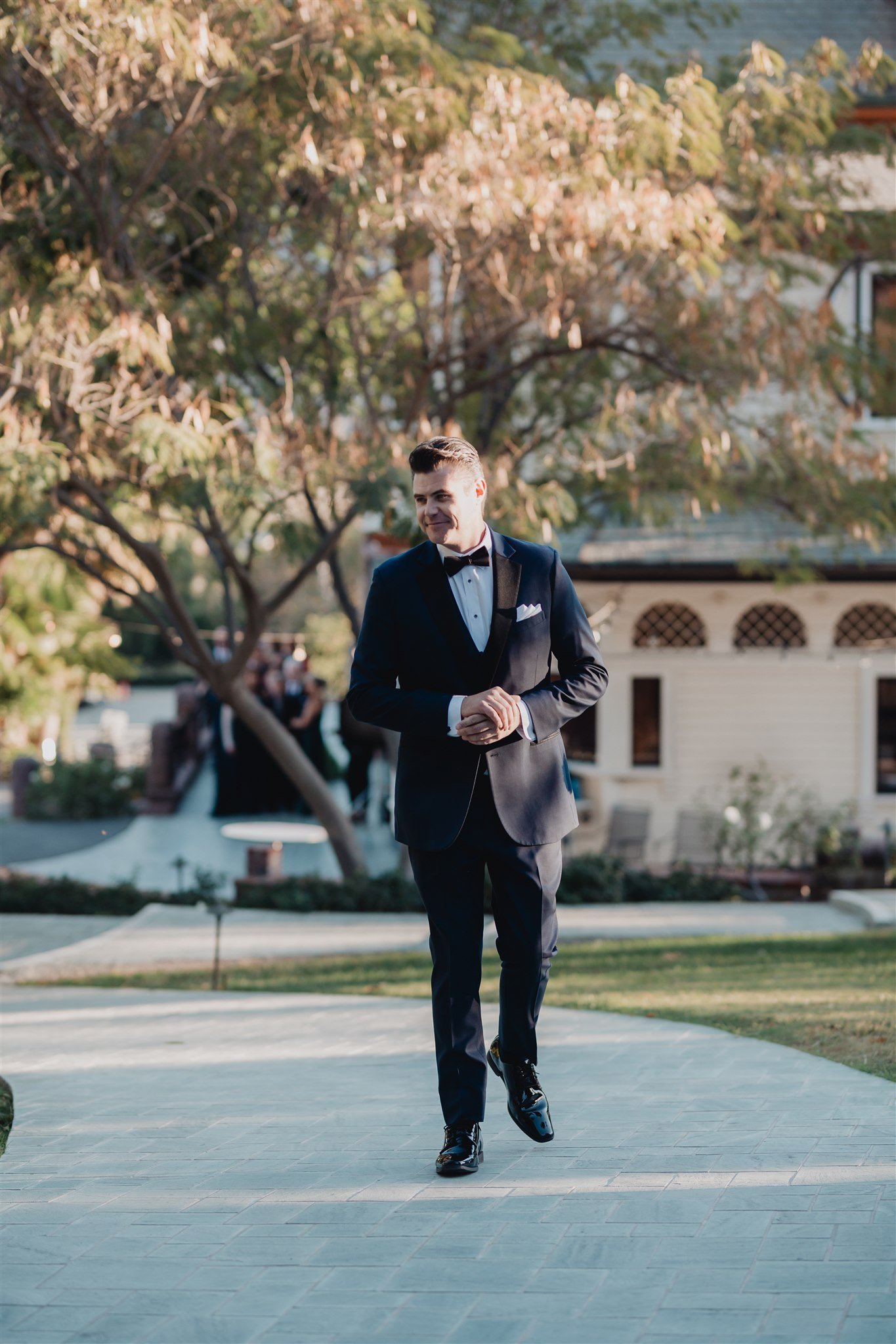 Wedding Ceremony at Newhall Mansion