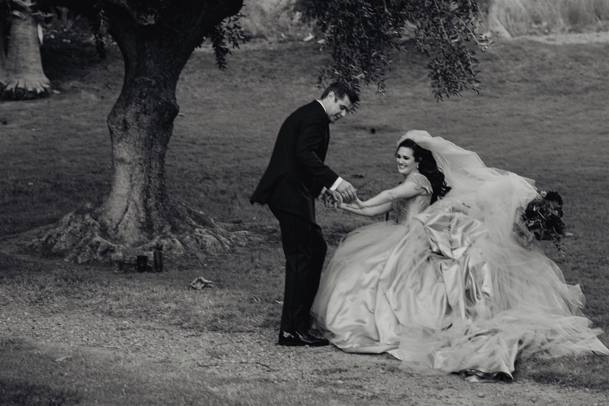 Bride &amp; Groom Wedding Portrait