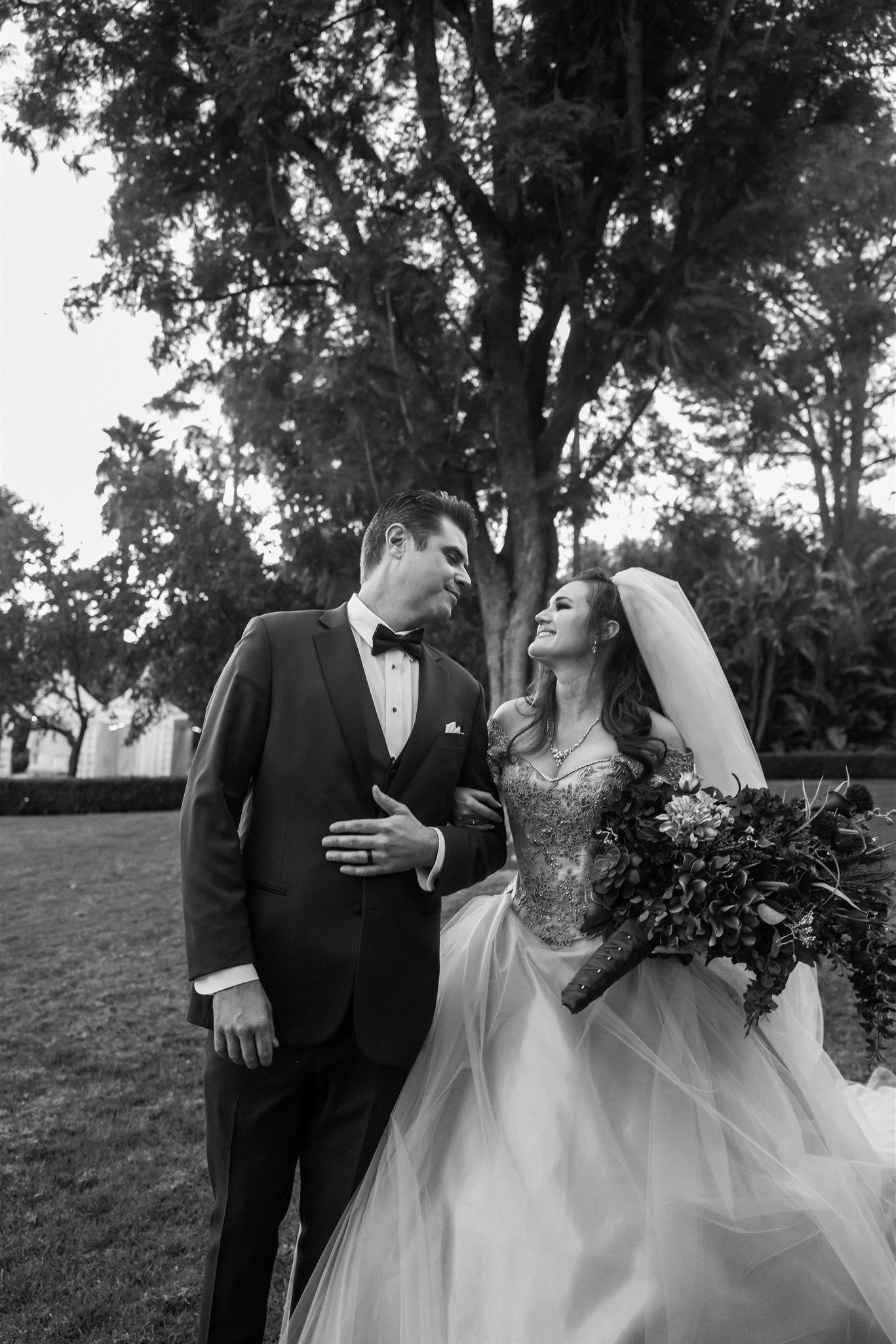 Bride &amp; Groom Wedding Portrait at Newhall Mansion taken by Lulan Studio