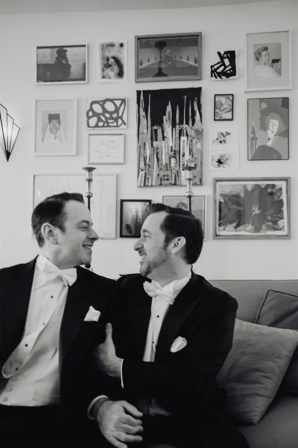 Same-sex wedding photographed by Lulan Studio