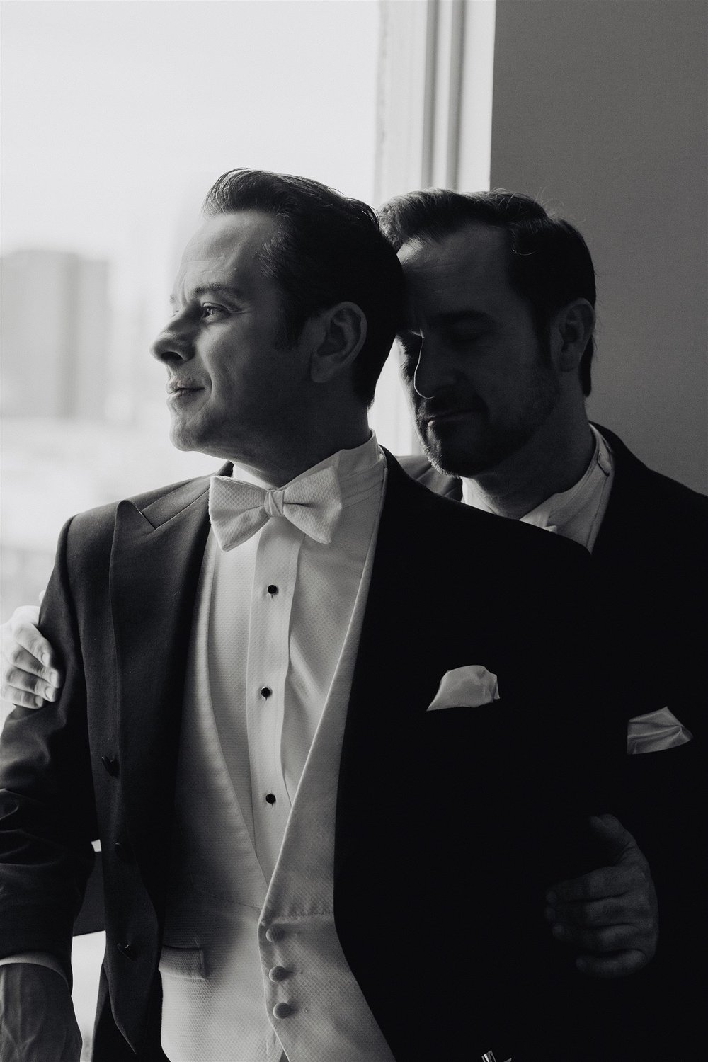 Same-sex wedding photographed by Lulan Studio