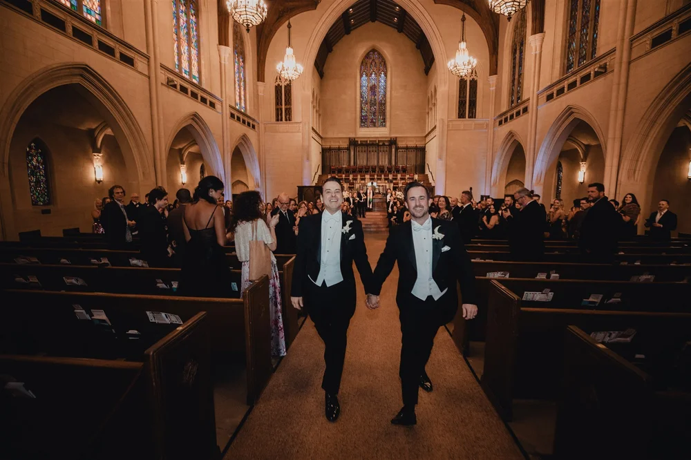 Walking out together, with nobody giving anybody away