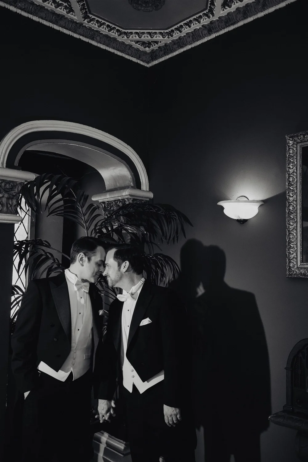Same-sex wedding photographed by Lulan Studio