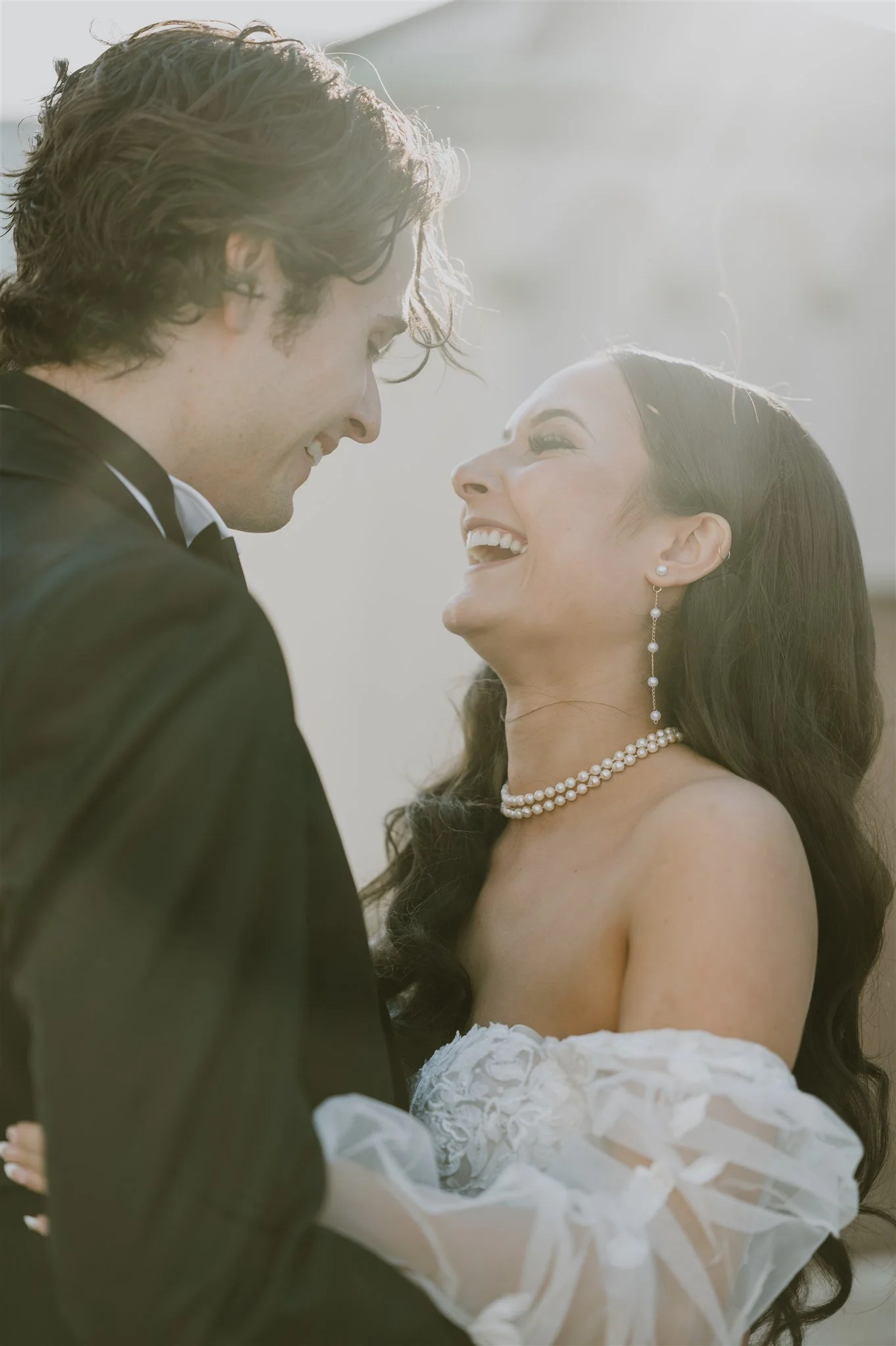 bride &amp; groom first look