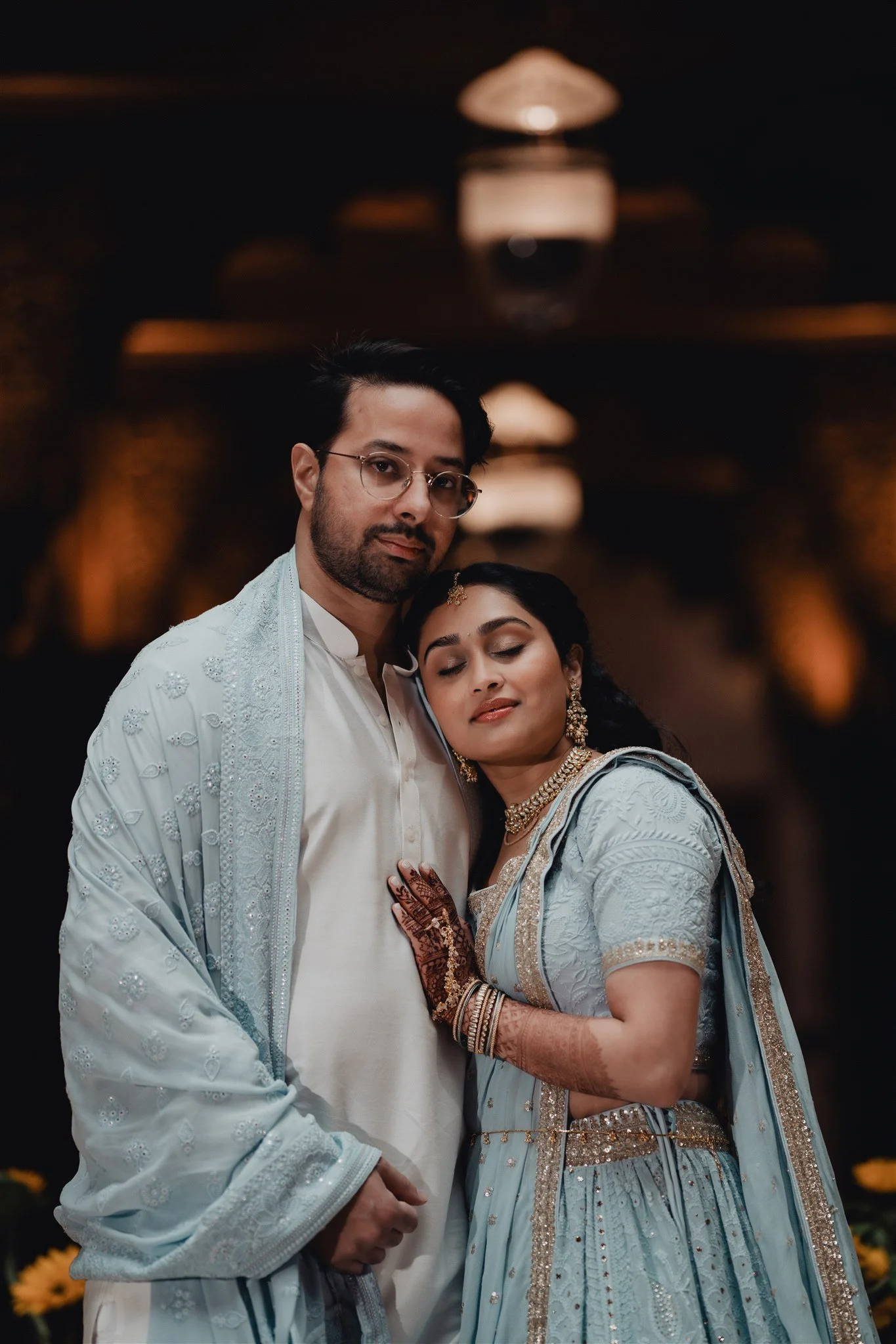 Indian wedding celebration at BAPS Shri Swaminarayan Mandir in Los Angeles — Lulan Studio