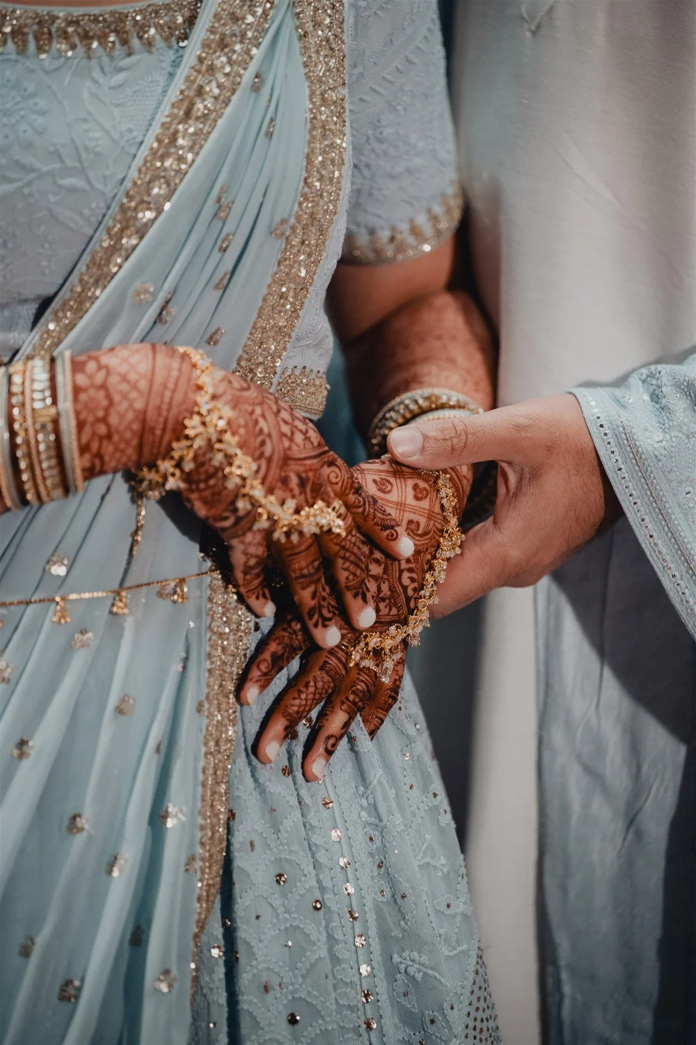 Indian wedding festivities photographed at the BAPS temple in Los Angeles