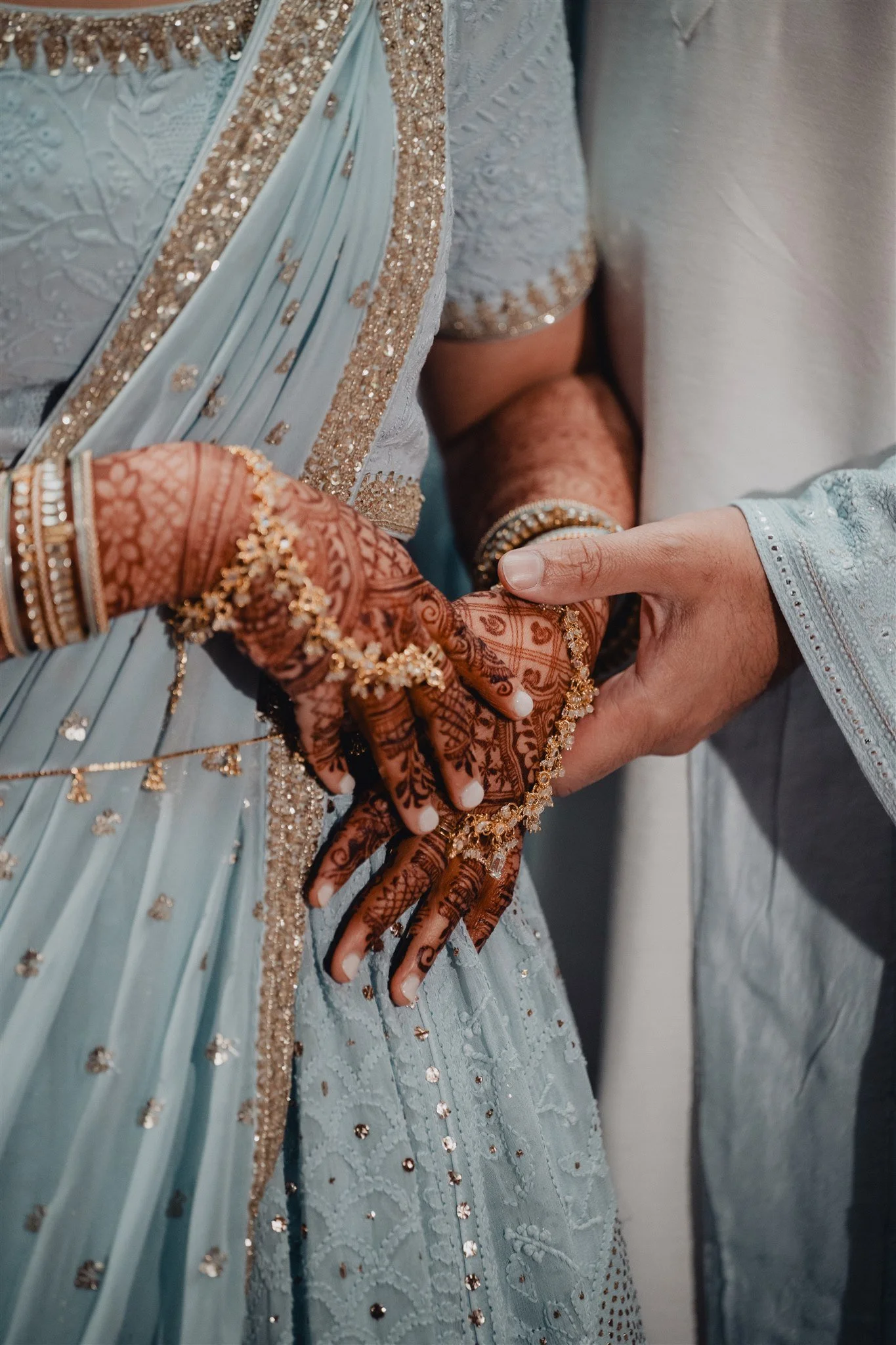 Indian wedding festivities photographed at BAPS temple, Los Angeles