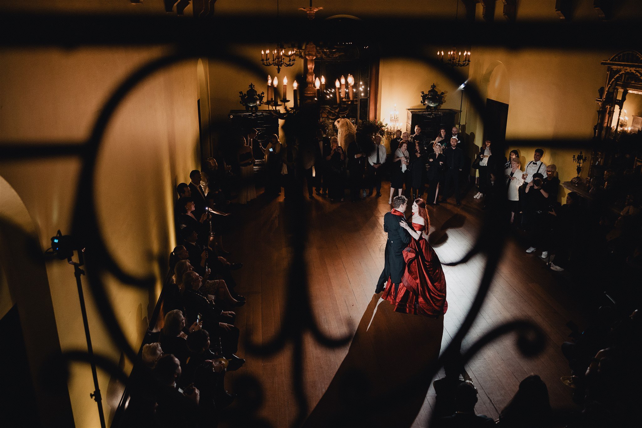 wedding reception at paramour estate in los angeles